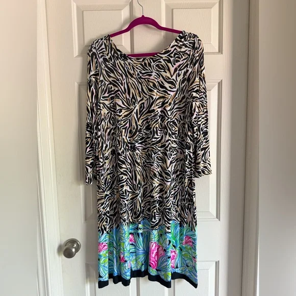 NWT Lilly Pulitzer Onyx Ophelia Dress - Picture 1 of 5